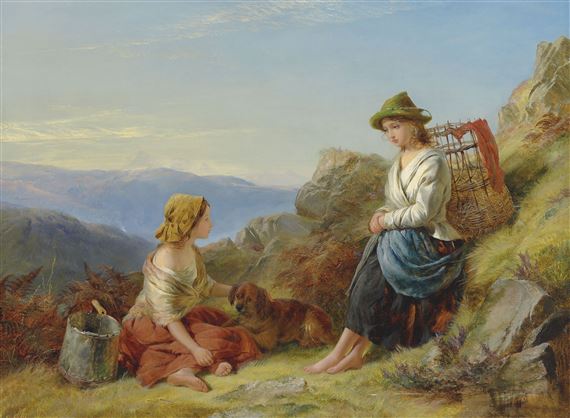 An afternoon rest by Edward John Cobbett, 1852