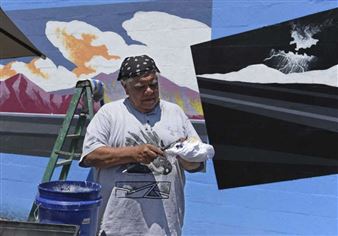 AP Exchange: Shoshone Artist's Work Inspires Tribal Activism