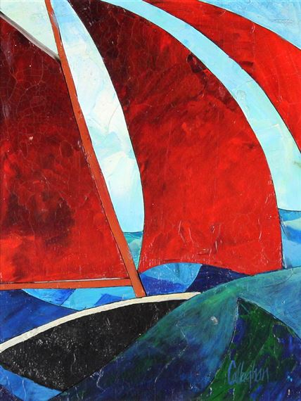 George Callaghan | The Red Sails | MutualArt