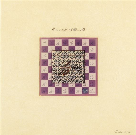 A…infinito…B by Laura Grisi, 1978