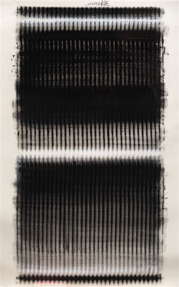 Ohne Titel by Heinz Mack, 1986