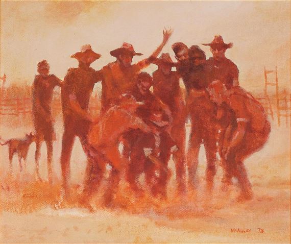 Two Up, 1973 by Thomas McAulay, 1973