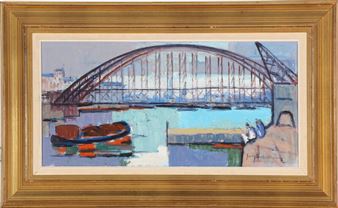 Composition with bridge - Jørgen Wiberg