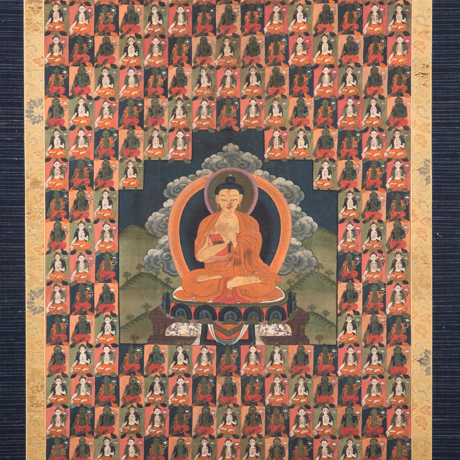 Tibetan School, 19th Century | Tibetan Thangka of the Buddha | MutualArt