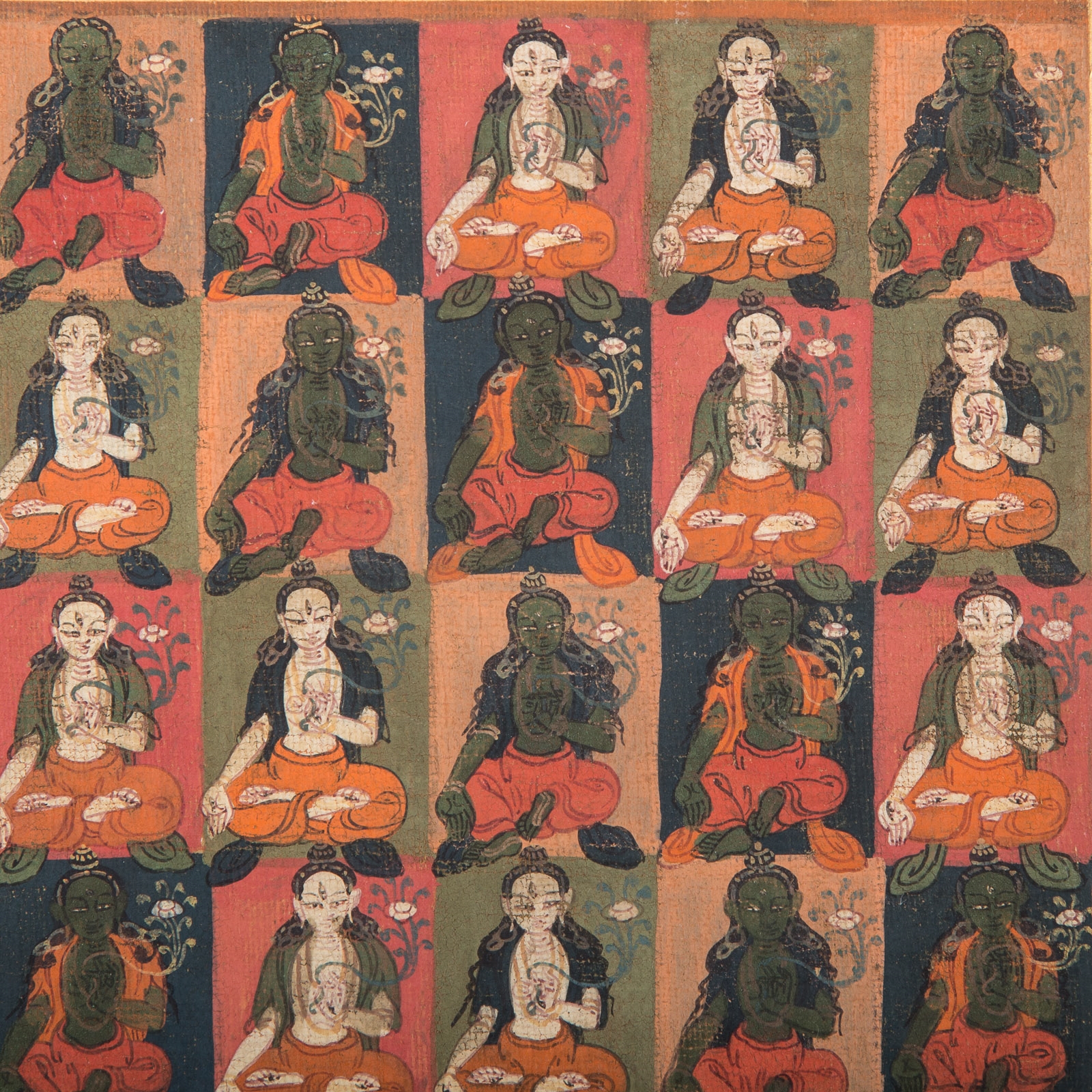 Tibetan School, 19th Century | Tibetan Thangka of the Buddha | MutualArt