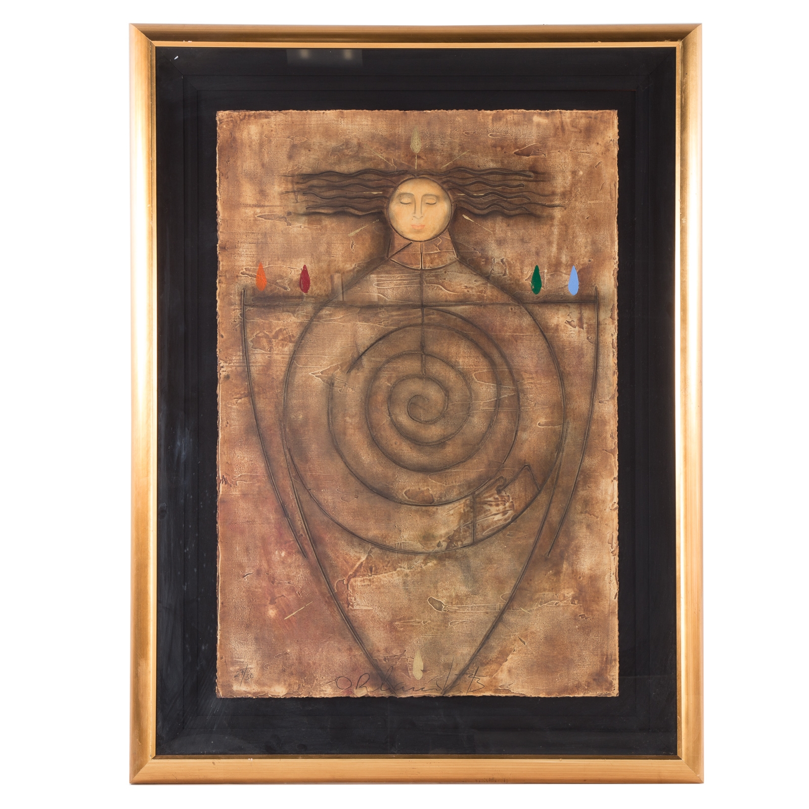 Orlando Agudelo-Botero | Abstract Woman | MutualArt