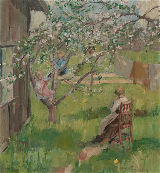 I hagen by Henrik Lund, 1909