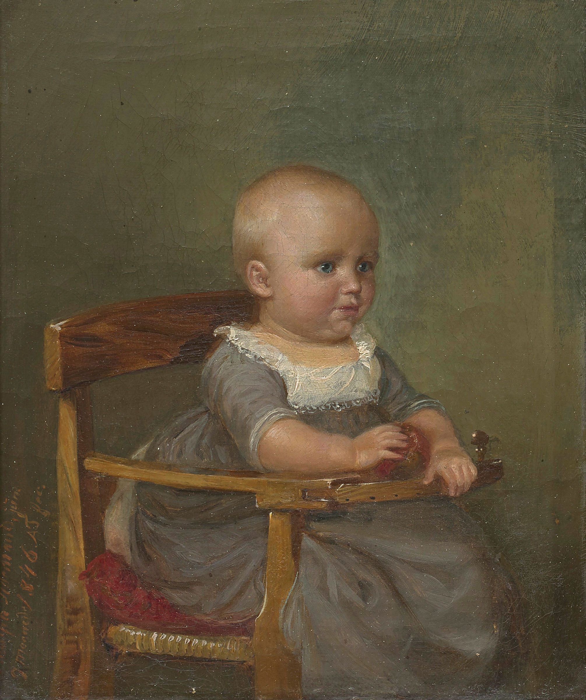Adolph Tidemand jr. 9 maaneder by Adolph Tidemand, 1846