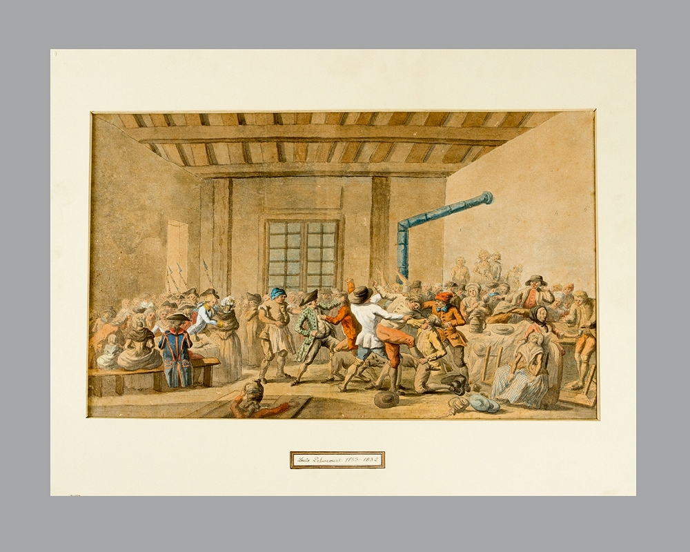 British School, 17th Century | Riot in an Inn | MutualArt