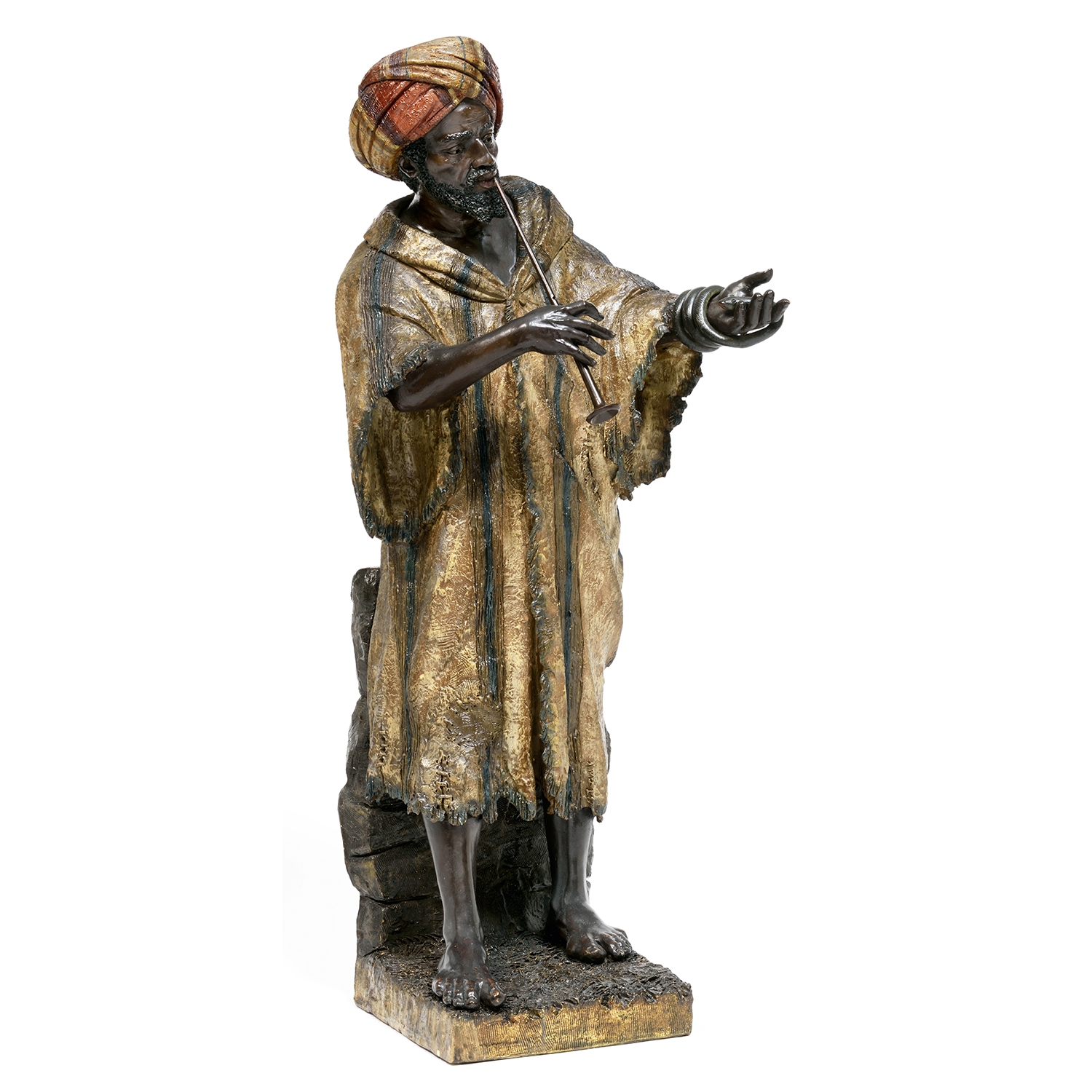 Figurine CBG Mignot – Le Cirque – Le Charmeux De Serpent – 1/32 (60mm) – Neuf