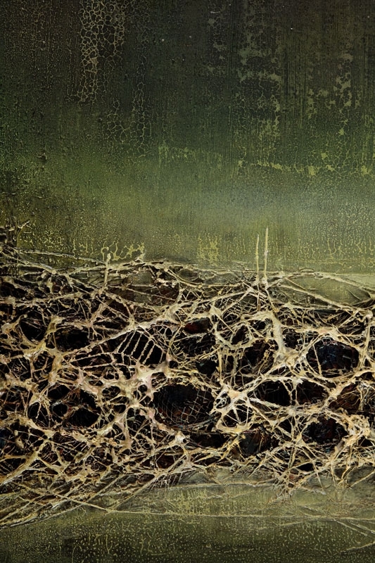 Artwork by Zdzislaw Salaburski, Composition, Made of mixed/canvas