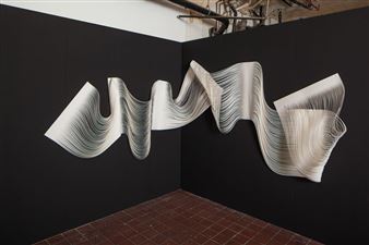 Installation view of Samuel Scharf exhibition at Noysky Projects.