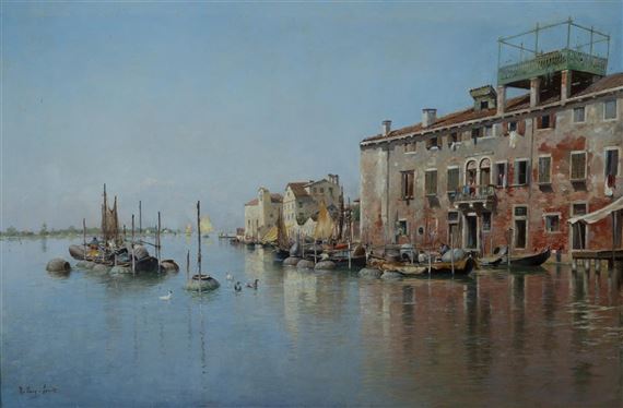 Grand Canal by Rafael Senet, 1898