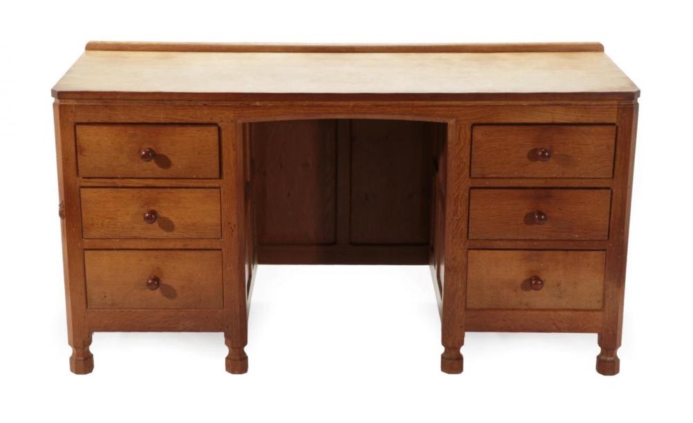 Robert Thompson Kneehole Desk MutualArt