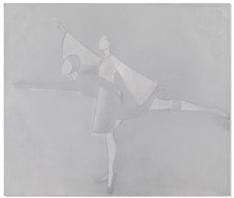 Two Figures (Airplane) - Silke Otto-Knapp