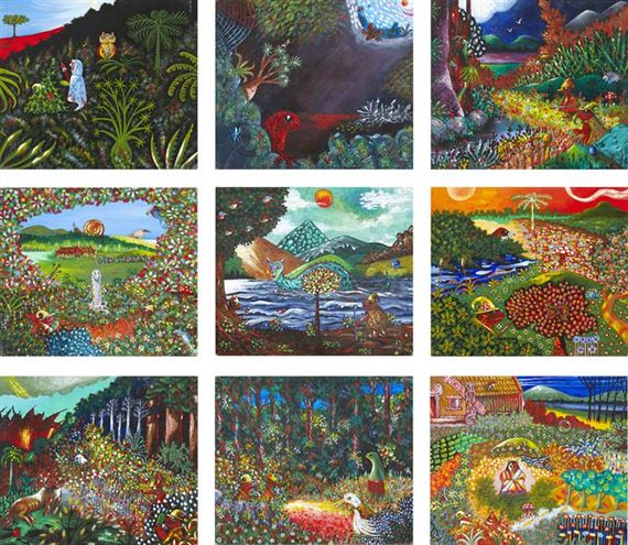 Nine works: Moehau and Kiore by Alan Taylor, 1982