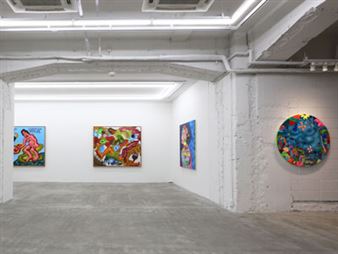 Peter Saul and Erik Parker - Nanzuka 