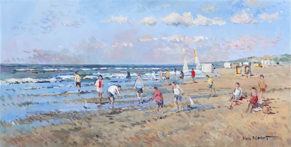 Beach Pleasures by Arie C. Van Noort