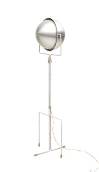 An aluminium floor lamp, model D-2017 'Eclisse' - Jelle Jelles