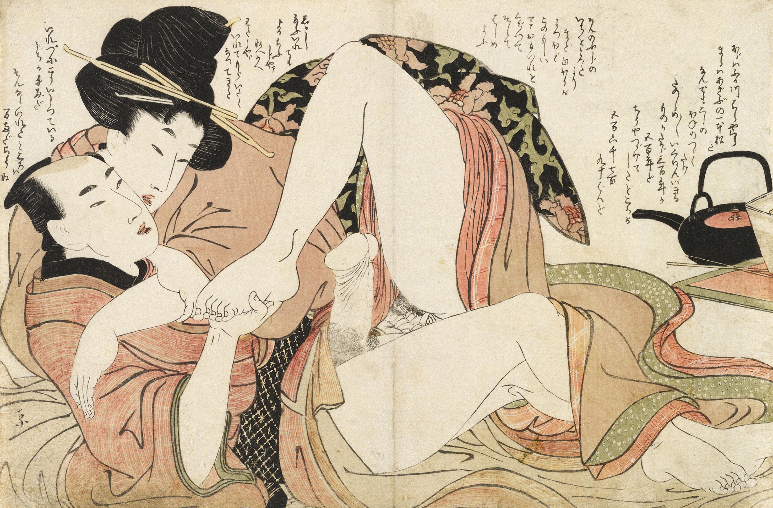 Utamaro Kitagawa | Twelve shunga prints | MutualArt