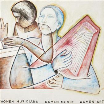 Women Musicians, Women Music, Women Art - Monica Sjoo