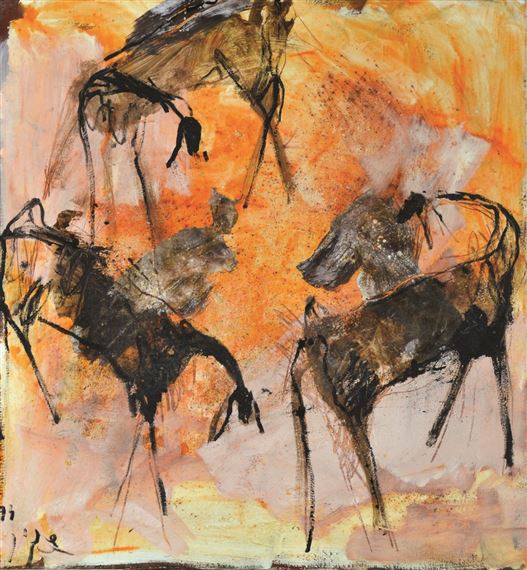 From the Goats Series by Eran Shakine, 1994