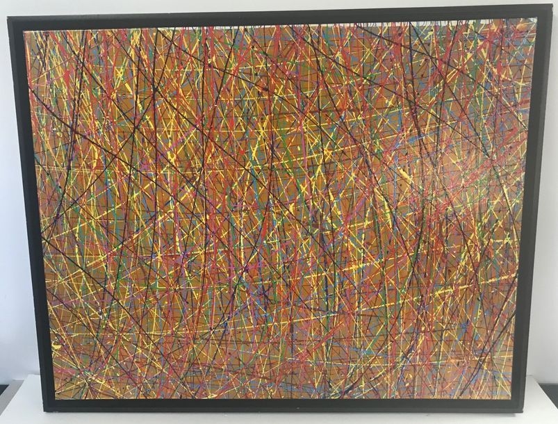 Artwork by Christian Debenest, SANS TITRE, Made of Acrylic on canvas