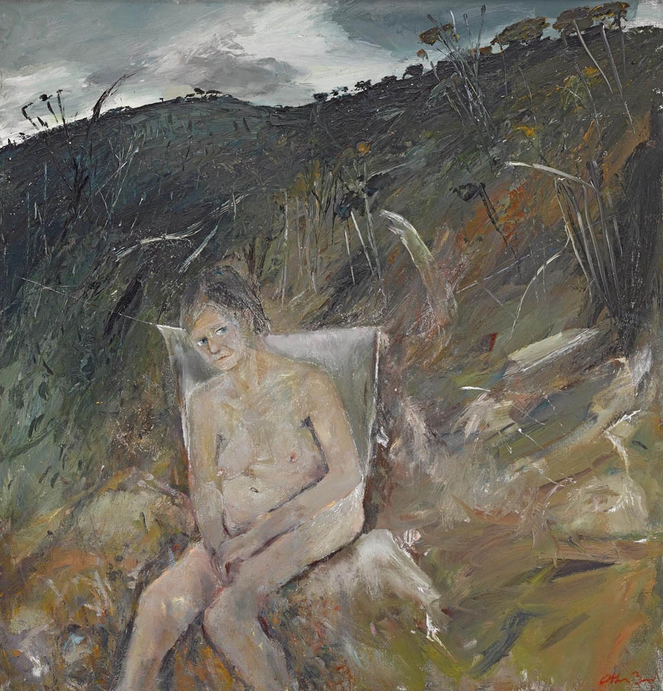 Figure In Landscape by Arthur Boyd, 1972