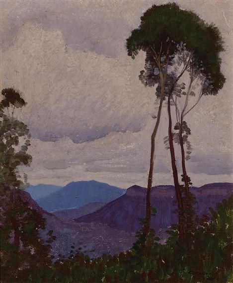 Blue Mountains by Elioth Gruner, 1926