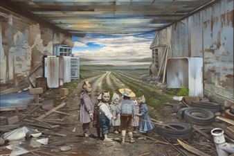 See Juan Luís Jardí’s Surreal Paintings at Cinq Gallery