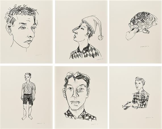 Series of 6 Lithographs