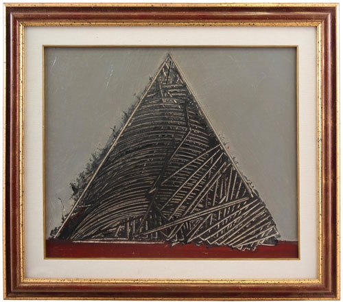 Il triangolo vivo by Emilio Scanavino, 1967