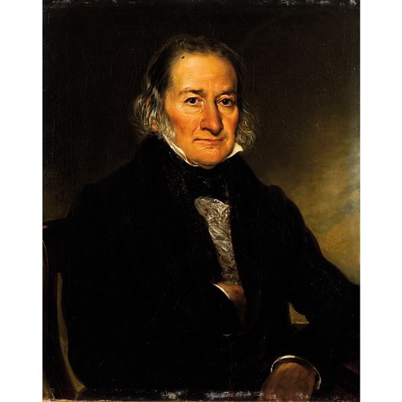 "Portrai of a Gentleman" by Pietro Luchini, 1836