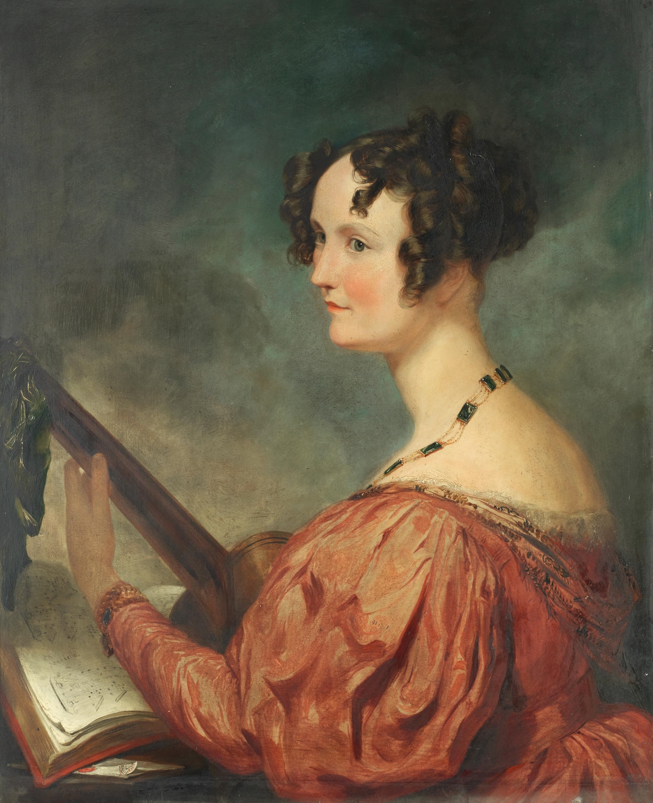Sir George Hayter | PORTRAIT OF LADY ELIZABETH HARCOURT | MutualArt