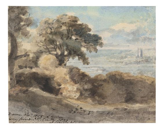 The Vale of Dedham by John Constable, 1805