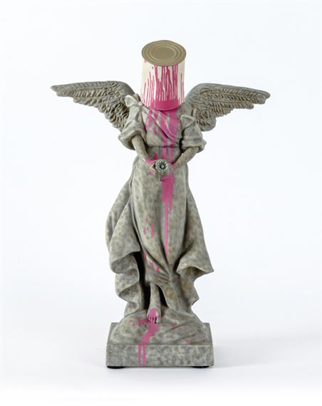 Banksy | SUICIDE MAN (STONE SCULPTURE Ver) (2017) | MutualArt