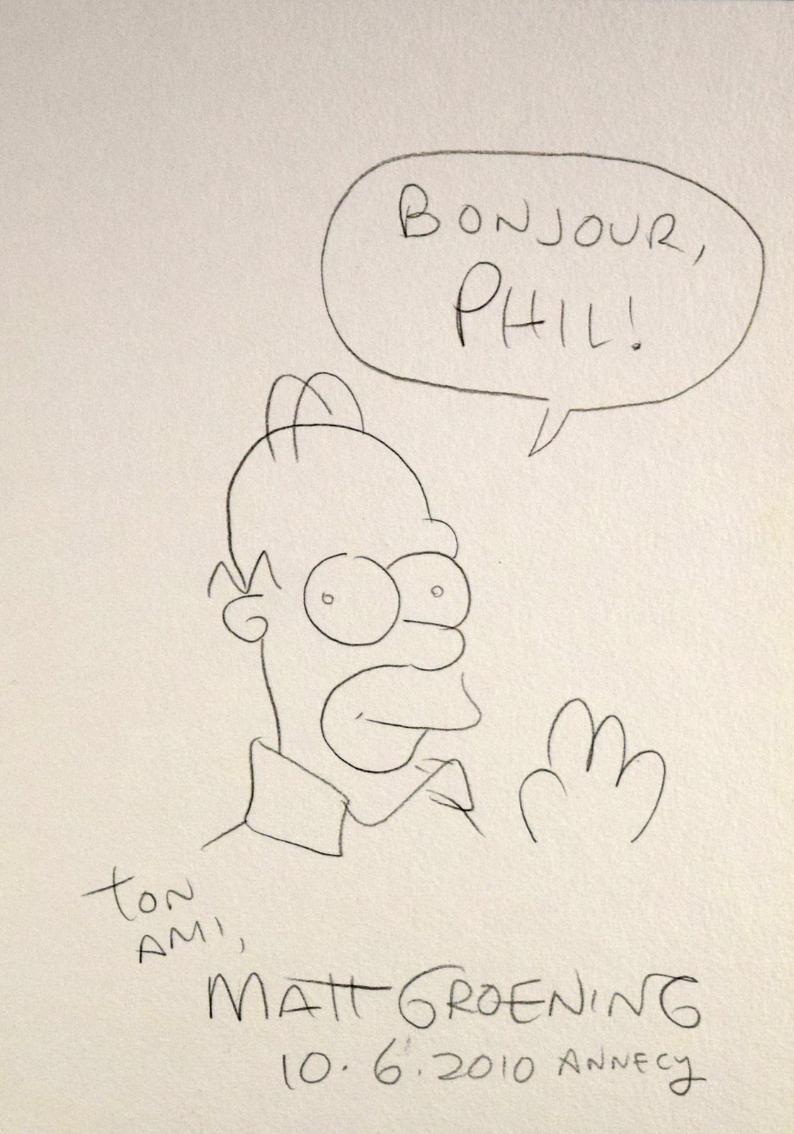 LES SIMPSON by Matt Groening, 2010