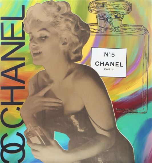 Steve Kaufman, Marilyn Monroe/Chanel No. 5