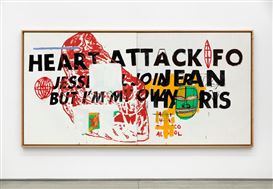 Judge Jean-Michel Basquiat-Andy Warhol Collaborations for Yourself at Jack Shainman Gallery's the School