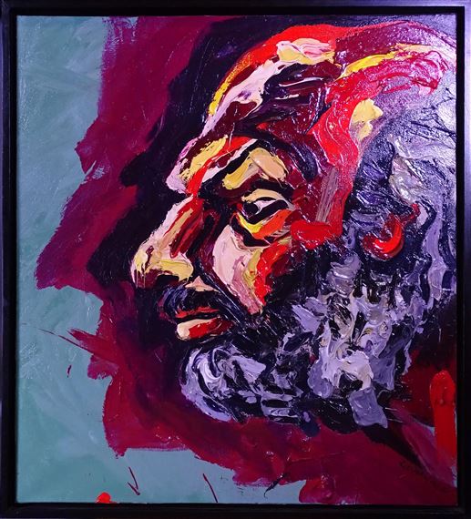 Autoportrait by Charles Szymkowicz, 1992