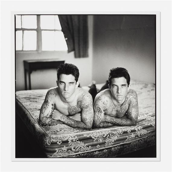 Tattooed Twins, San Diego, 1989 by Ken Probst, 1993