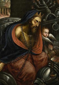 Der blinde König by South American School, 18th Century