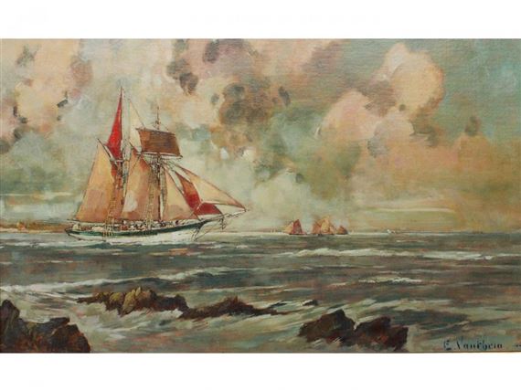 Marine by Ernest Germain Vauthrin, 1942