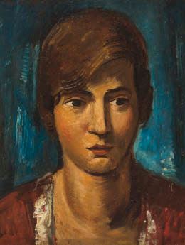 Woman by Usaburo Ihara, 1928