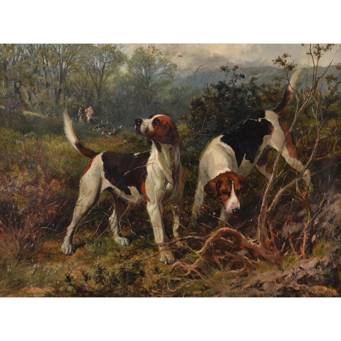 Artwork by George Earl, Gone To Earth, Made of Oil on canvas