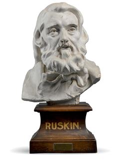BUST OF JOHN RUSKIN - Conrad Dressler