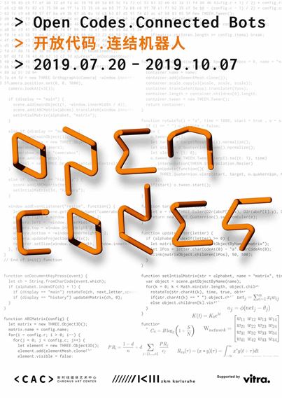 Open Codes - Connected Bots - Chronus Art Center (CAC)