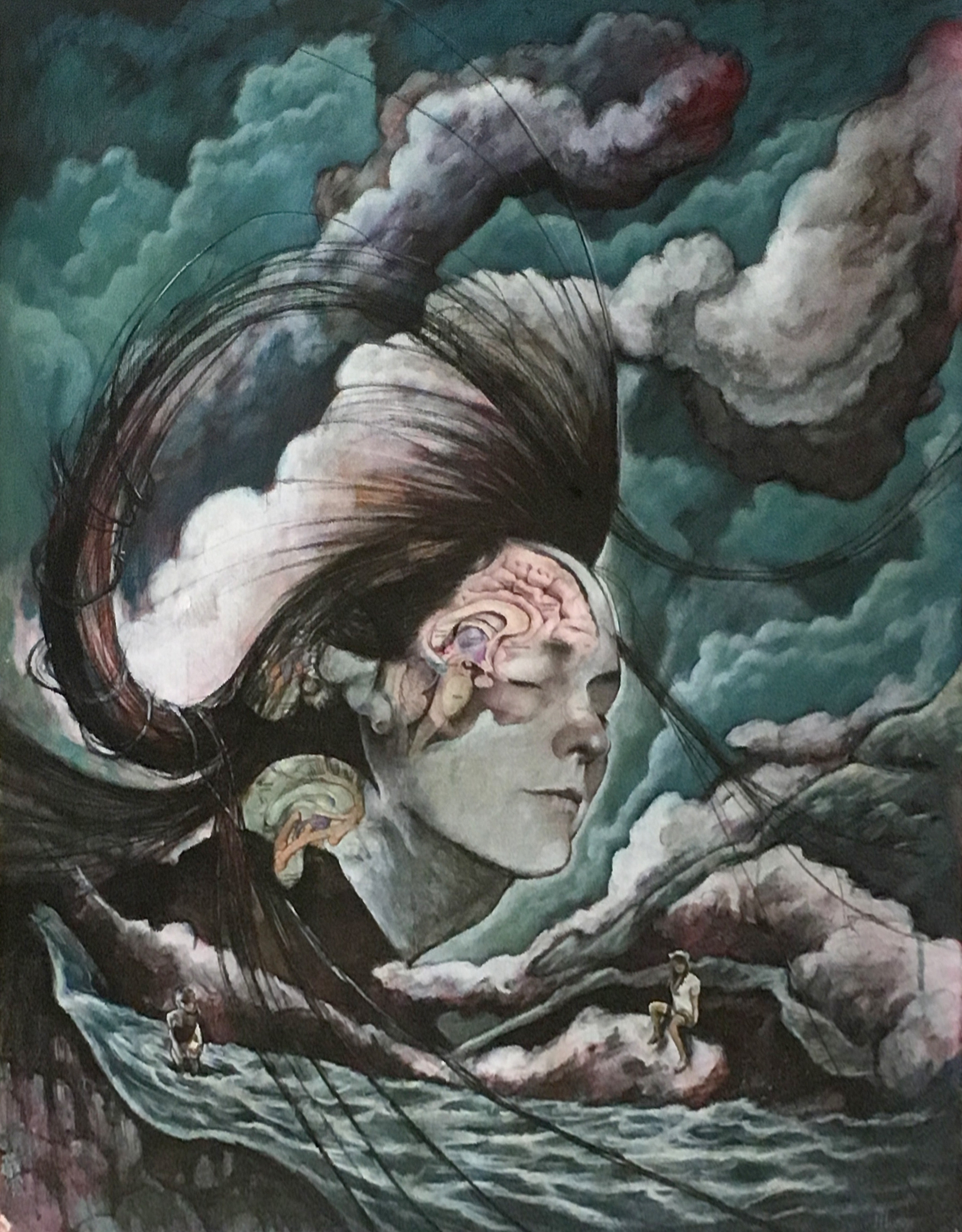 Artwork by Ilham Fadhli Shaimy, Untitled, Made of Mixed media on paper