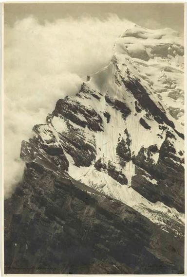 "Wildelsigengrat-Balmhorn" by Emanuel Gyger, circa 1940