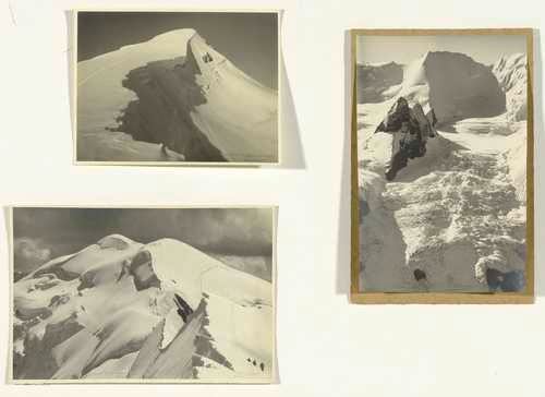 3 works: Balmhorn; Wildhorn; Weisshorn by Emanuel Gyger, circa 1930